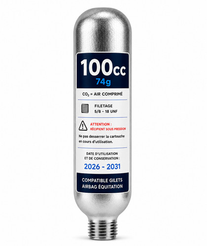 Cartouche co2 100cc - cartouche, pour
