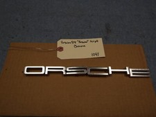 Porsche Script Letters in Chrome for Porsche 911, 914