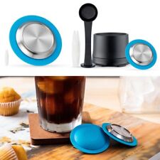 Filtres ?? capsules de caf?? rechargeables haute performance en acier inoxydable