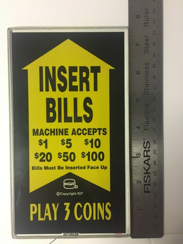 Igt slot glass machine - igt,