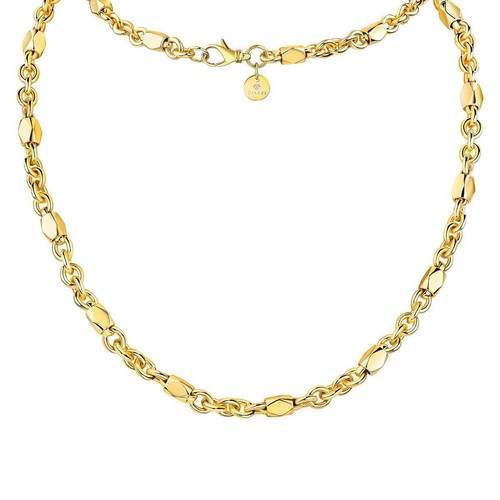 Collier plaqué 24 carat - collier, or