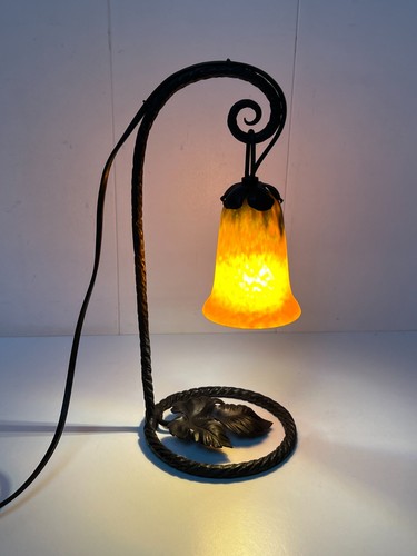 Lampe art déco monture fer - dÉco,