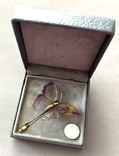 Daum pate verre purple - daum,
