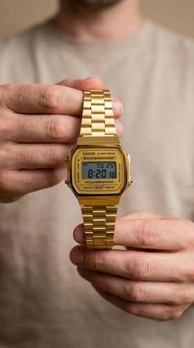 Casio a168wg 9ef gold - casio, digital