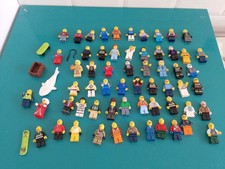 Lot  Lego 61 figurines city