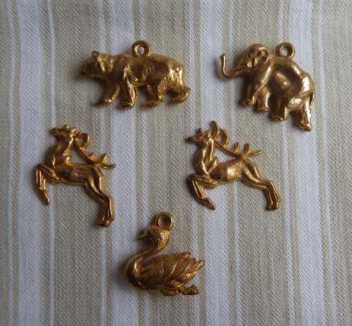 Breloques pendentifs vintage - 5,