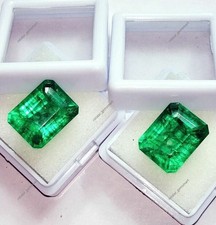 Paire de 2 pierres précieuses