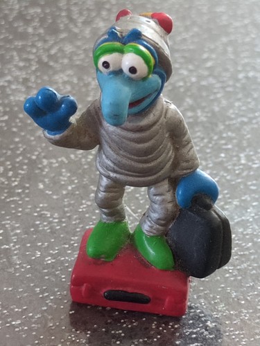 Figurine gonzo avec sac sur - avec,
