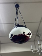 Lustre Pâte De Verre Décor