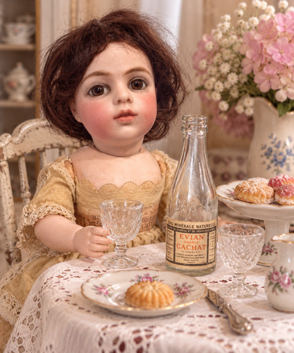 Mini bouteille évian - bouteille,