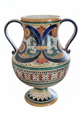 L'Antica Deruta Italy vase en