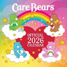 Care Bears Carré Calendrier 2026, Anniversaire, Noël, Cadeau Produit Officiel