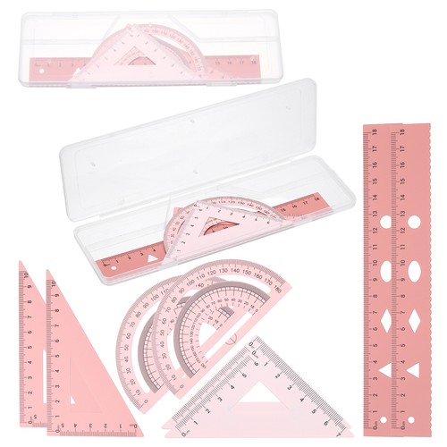 Set géométrie lot règle - set,