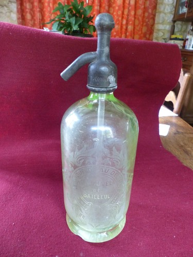 Ancien siphon bouteille eau - siphon,