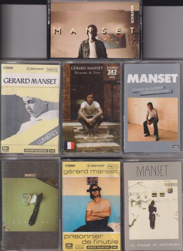 Gerard manset lot 7 k7 - gerard,