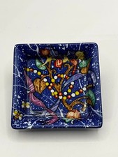 Plateau / cendrier en porcelaine Hermès Paris Pierres D'Orient et d'Occident