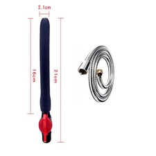 New Silicone Enema For Shower Wash Portable Anal Douche Shower Anal Cleaning