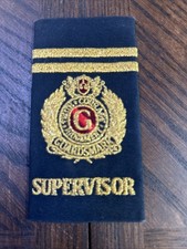 Vintage Security Police Officers Slip-On Shoulder Board Epaulets  (Guardsmark)