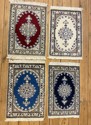 Tapis oriental noué à - tapis,