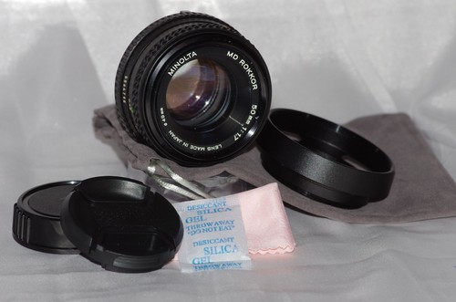 Objectif 50mm minolta - objectif,