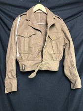 Veste Blouse Battledress De L'Armée Britannique - Taille 1 - 33" Poitrine