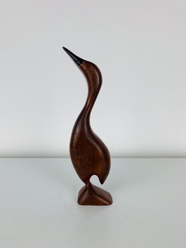 Sculpture oiseau teck - d'oiseau,