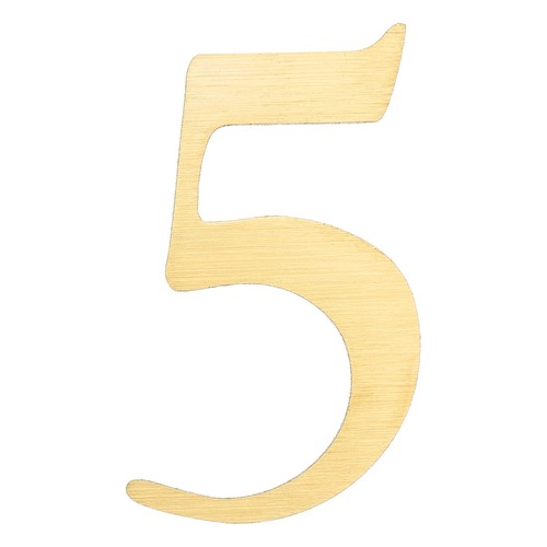 Numéros maison laiton - numéros, de