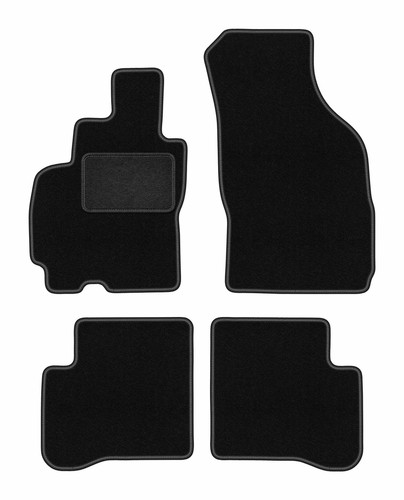 Tapis sol velours noir - sol, en