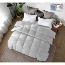 QUILT en aval OCA Stream 500 GR. 80% PLUME D'OIE 20% DUVET D'OIE Bicolore