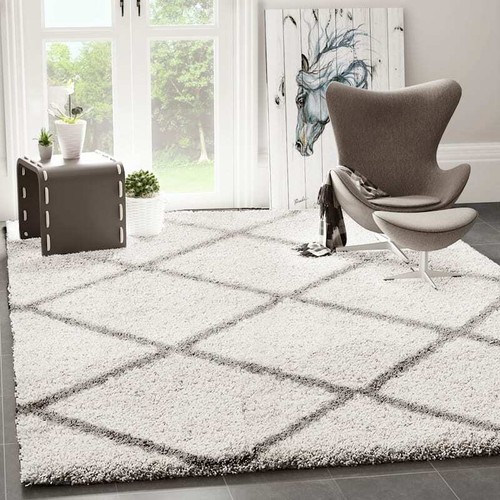 Tapis shaggy moderne design - tapis,