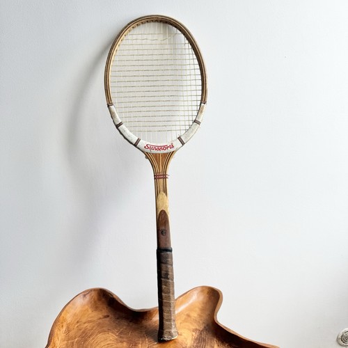 Raquette vintage bois - raquette, en