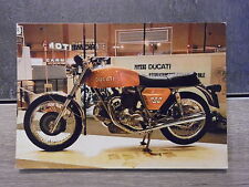 Carte Postale moto - DUCATI 750 GT Velocita 192 Km