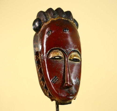 Masque africain bois avec - masque,