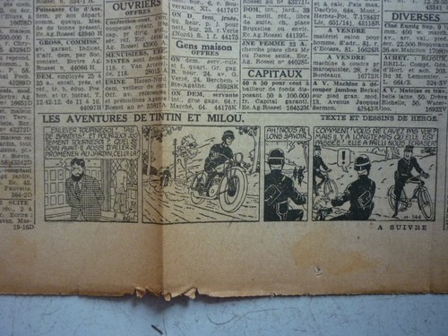 Tintin journal soir num - ,