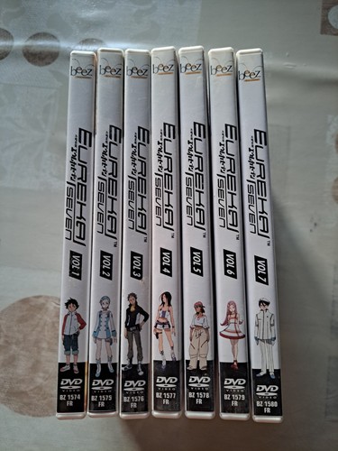 Lot dvd eureka seven - lot,