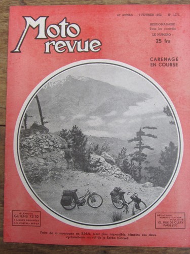 Ancienne revue moto - moto,