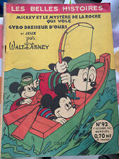 Les belles histoires WALT DISNEY numéro 92 1961 Hachette