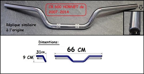 Guidon 600 hornet 600fa - 600, cb