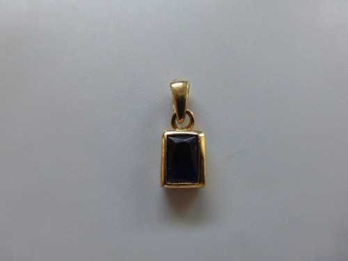 Pendentif ancien plaqué - pendentif, or