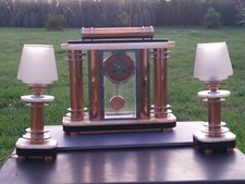  Pendule  Garniture de