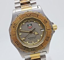 [Exc+5] TAG Heuer 3000 Pro 934.213 35mm Gray Dial Unisex Quartz Watch JAPAN