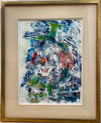 Tableau peinture couteau - tableau, au