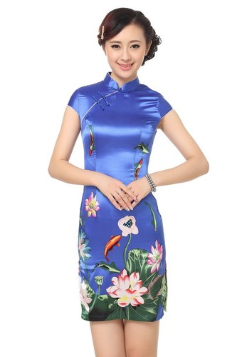 Jolie mini robe chinoise - jolie,