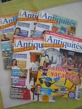 Antiquités brocante revues magazines lot de 5 de mars à octobre 2008