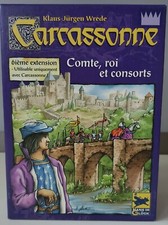 Carcassonne Comte Roi et Consorts Extension Hans Im Gluck French 2007 COMPLETE