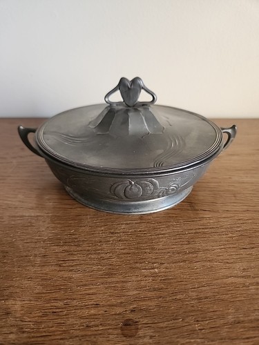 Soupiere orivit etain art - en,