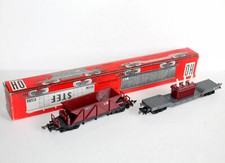 JOUEF HO 657 WAGON TREMIE COAL VB + 658C LOW PLATFORM TRANSFORMER