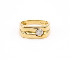 Bague Pour Homme En Or Jaune