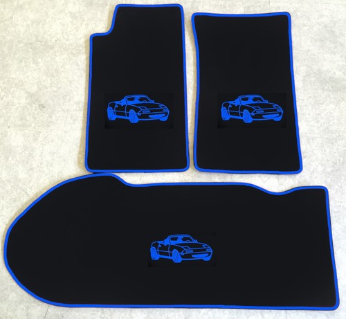 Tapis coffre set pour - coffre, mazda