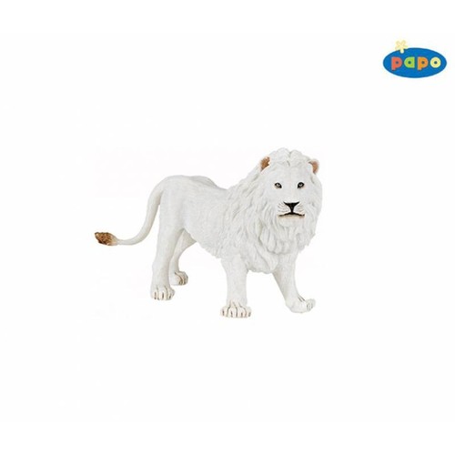 50074 lion blanc papo neuf - lion,